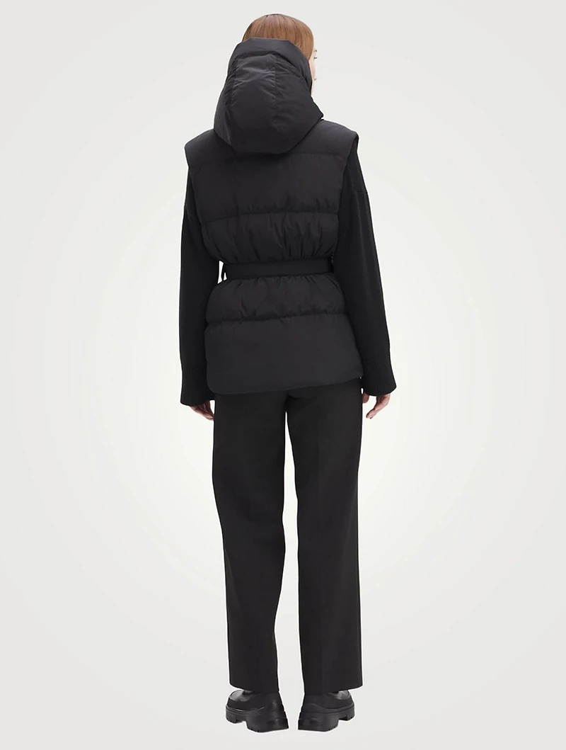 Rayla Belted Down Vest