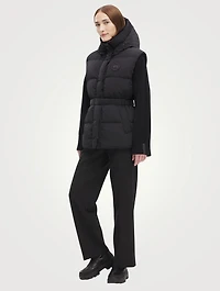 Rayla Belted Down Vest