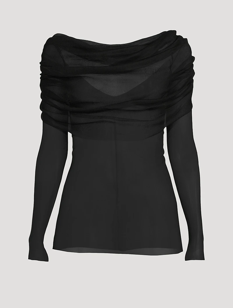 Milestone Silk Veil Top