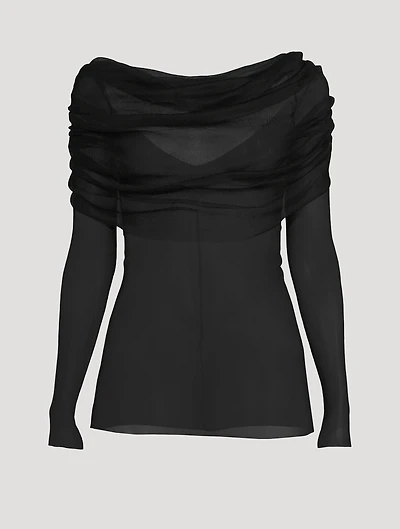 Milestone Silk Veil Top