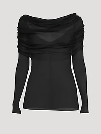 Milestone Silk Veil Top