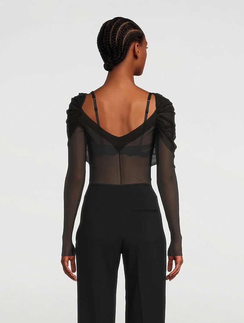 Milestone Silk Veil Top