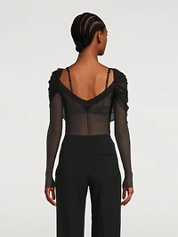 Milestone Silk Veil Top