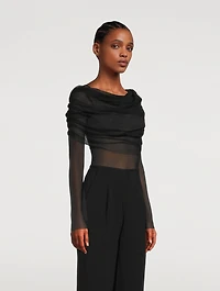 Milestone Silk Veil Top