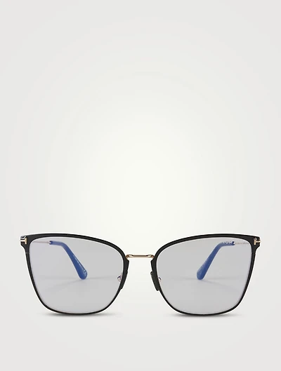 Butterfly Optical Glasses With Blue Block Lenses