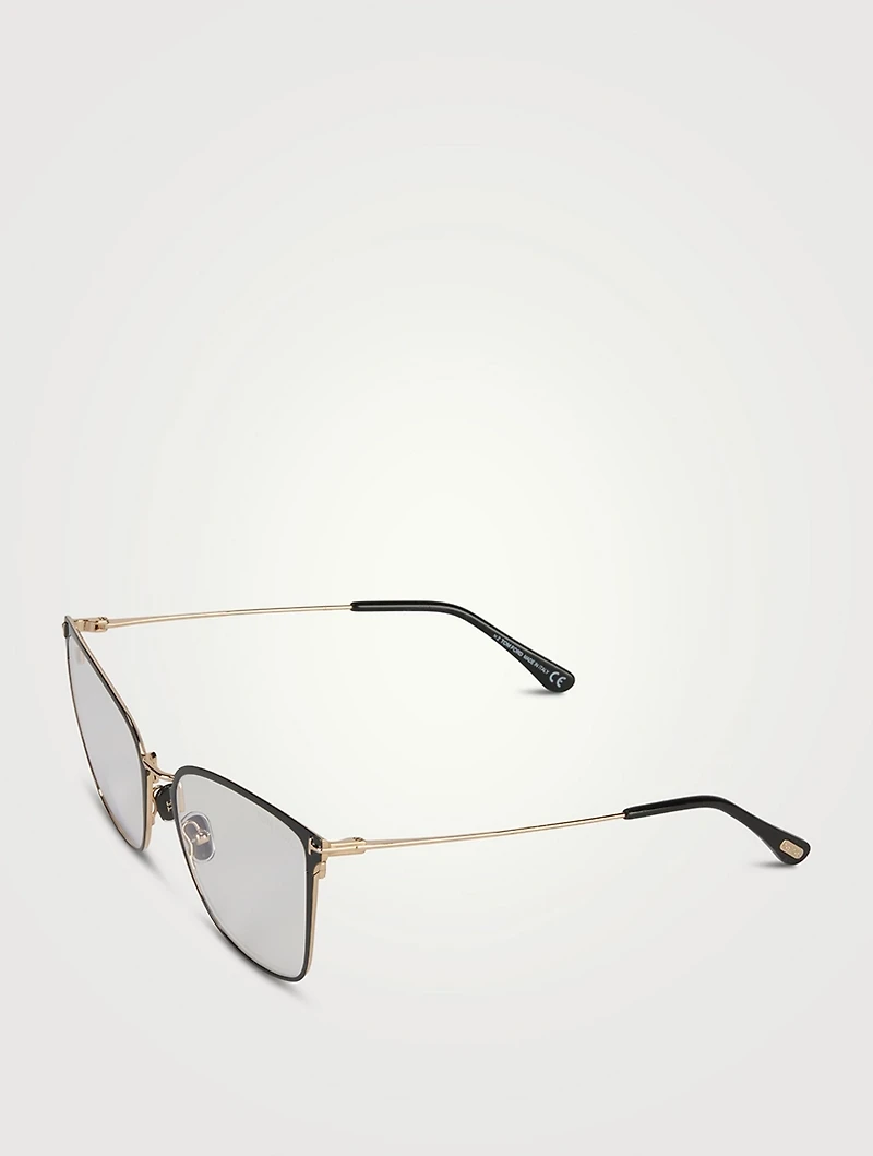 Butterfly Optical Glasses With Blue Block Lenses