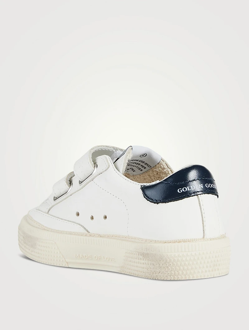Baby May School Leather Sneakers