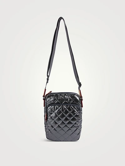 Metro Metallic Crossbody Bag