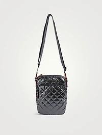 Metro Metallic Crossbody Bag