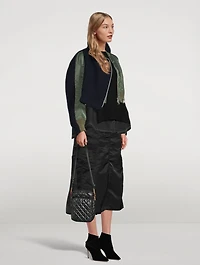 Metro Metallic Crossbody Bag
