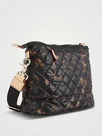 Metro Scout Crossbody Bag In Tortoise Print