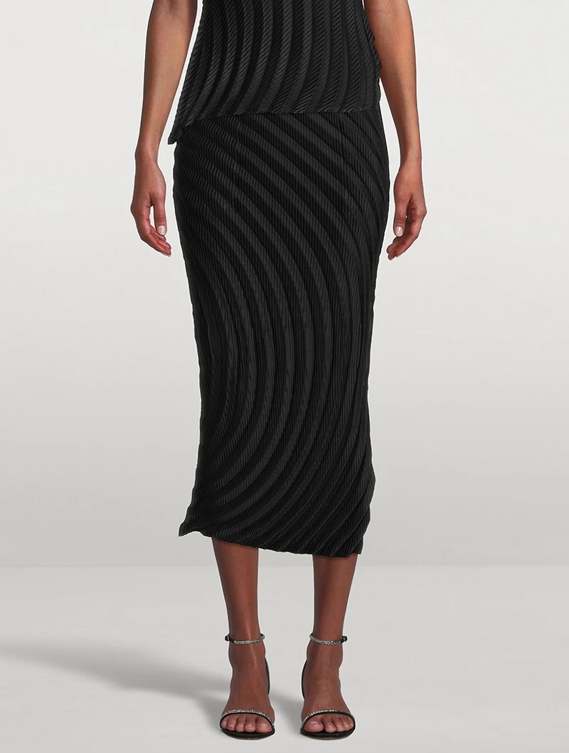 Gem Pleats Skirt