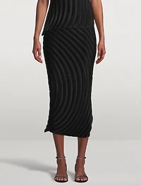Gem Pleats Skirt