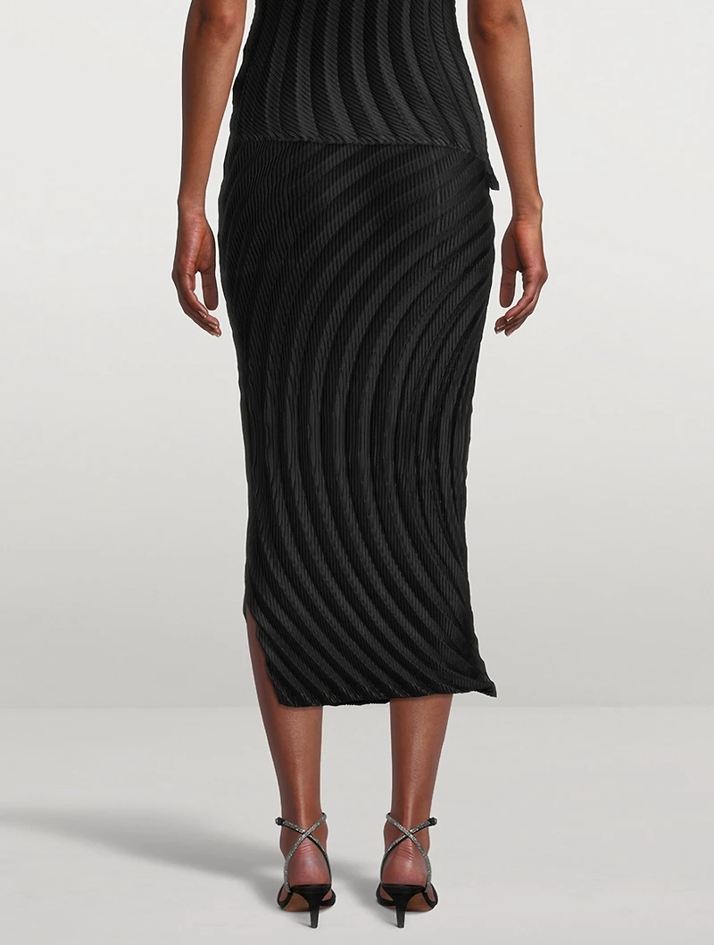 Gem Pleats Skirt