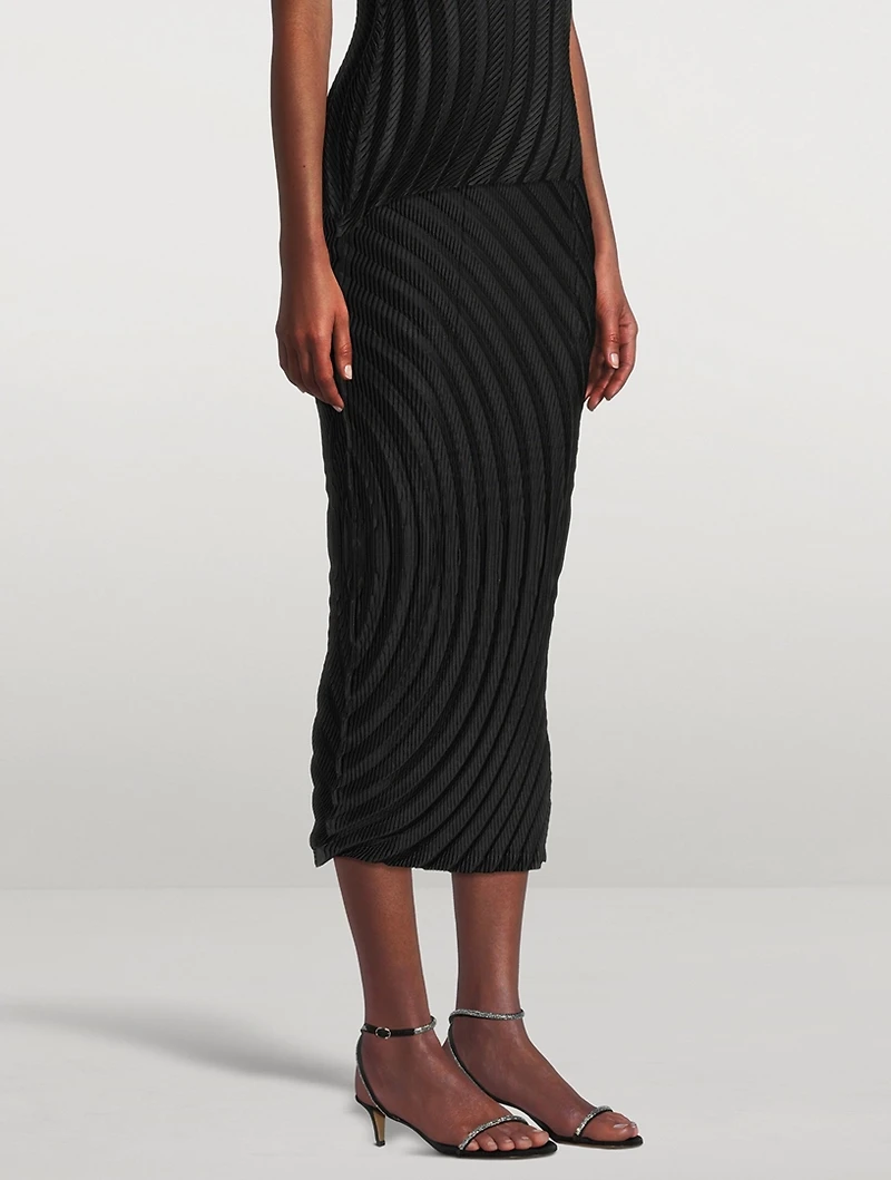 Gem Pleats Skirt