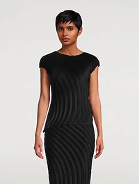 Gem Pleats Top