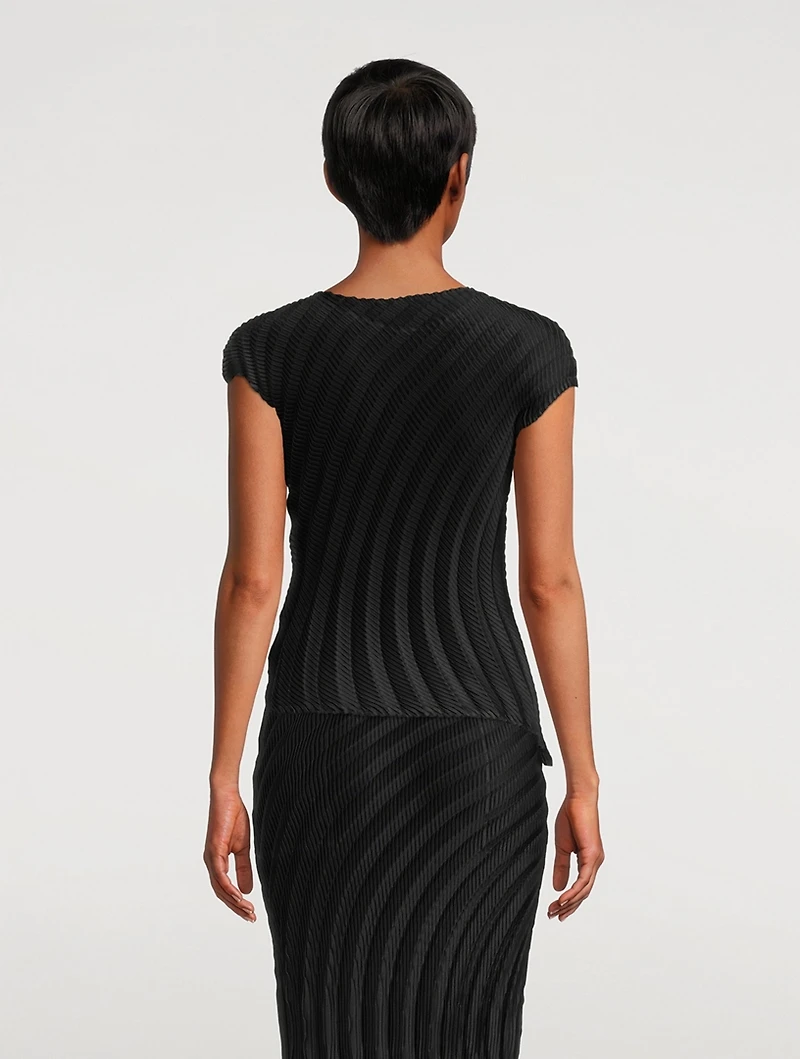 Gem Pleats Top