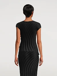 Gem Pleats Top