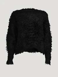 Fuzzy Pleats Top