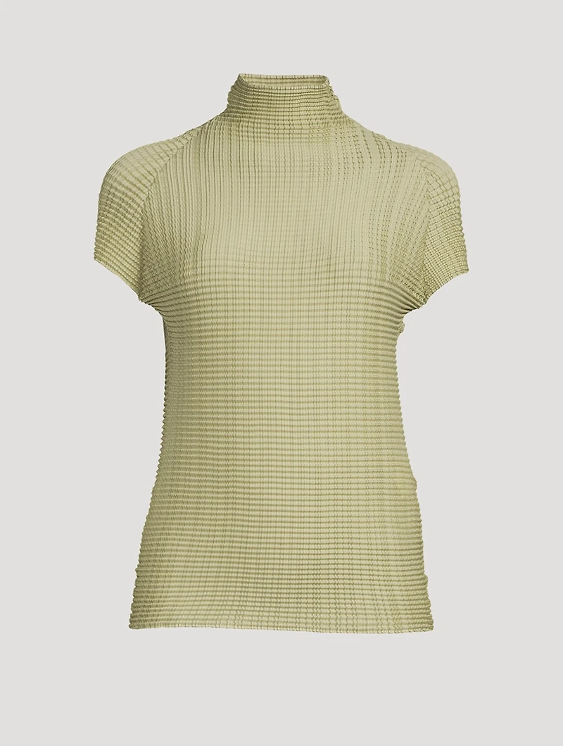 Wooly Pleats Top