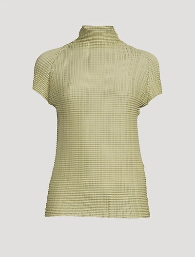 Wooly Pleats Top