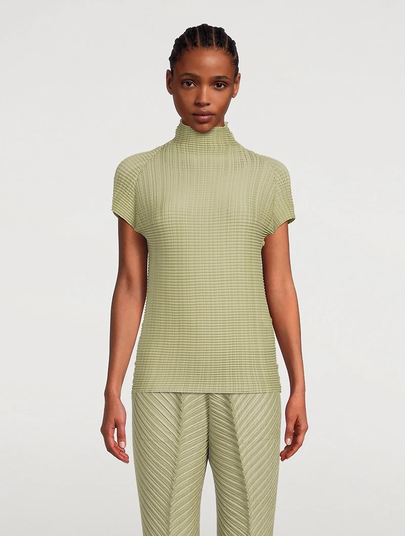 Wooly Pleats Top