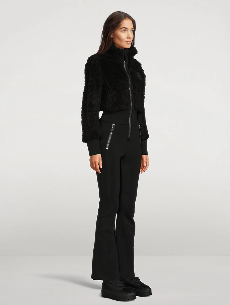 Eva Faux Fur Ski Suit
