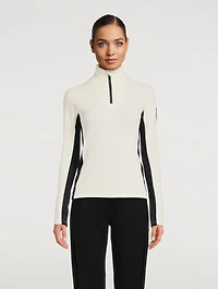 Voss Mockneck Zip Sweater