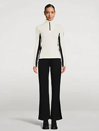 Voss Mockneck Zip Sweater