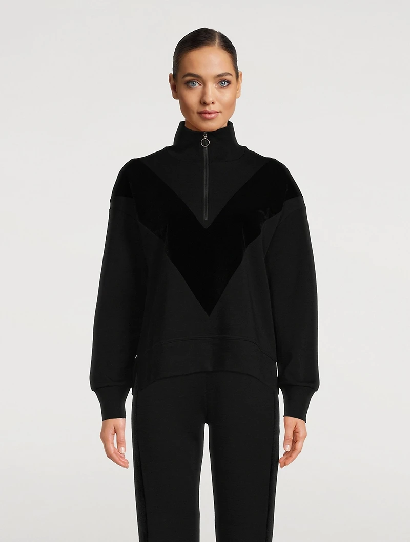 Tind Zip Wool Sweater