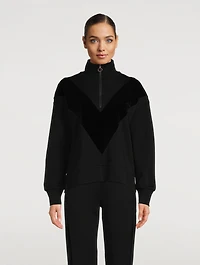 Tind Zip Wool Sweater