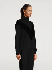 Tind Zip Wool Sweater