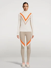 Voss Colourblock Zip Sweater