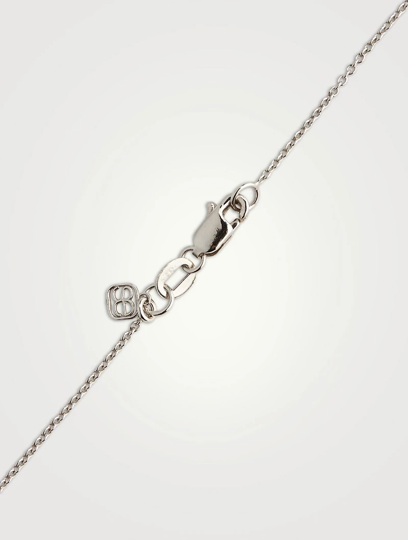 14K Gold Heart Open Icon Pendant Necklace With Diamonds