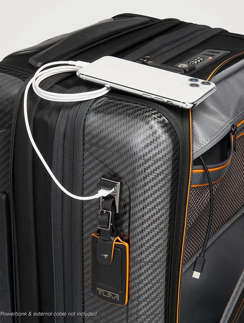 TUMI X MCLAREN Aero International Expandable 4-Wheel Carry-On