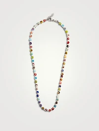 Beaded Pearl Necklace