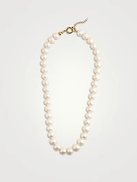 Chunky Pearl Choker Necklace