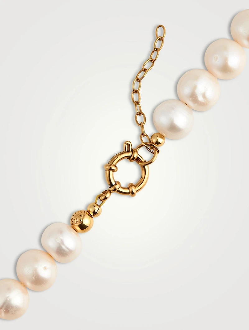 Chunky Pearl Choker Necklace