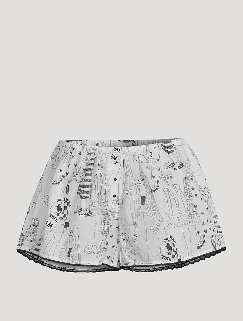 Gigi Boxer Shorts Girls Print