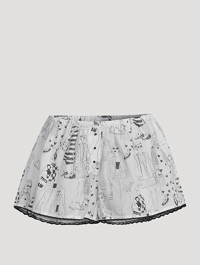 Gigi Boxer Shorts Girls Print