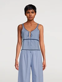 Lulu Cotton Flannel Tank Top