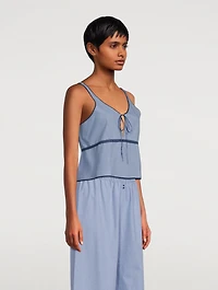 Lulu Cotton Flannel Tank Top