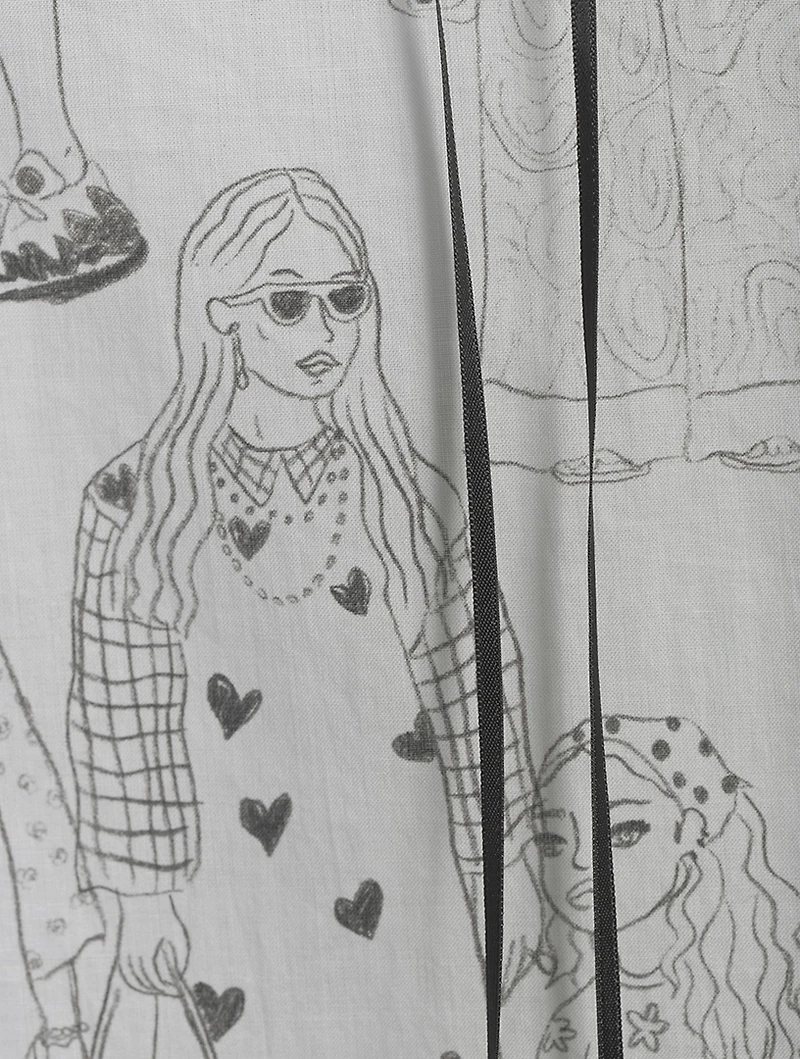 Icardi Chemise Girls Print