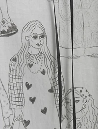 Icardi Chemise Girls Print