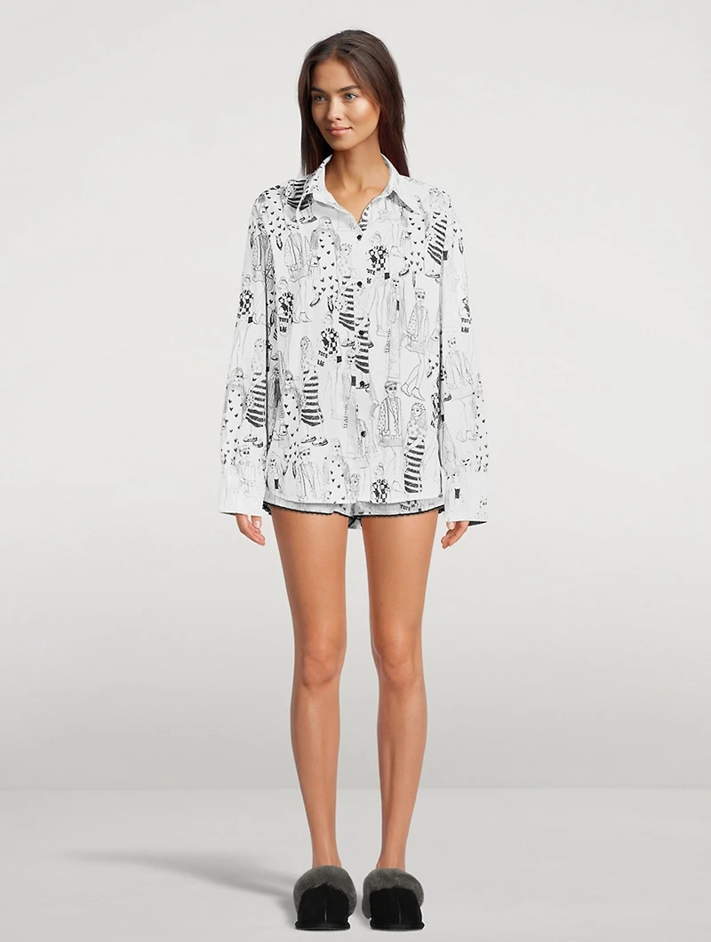 Essen Sleep Shirt Girls Print