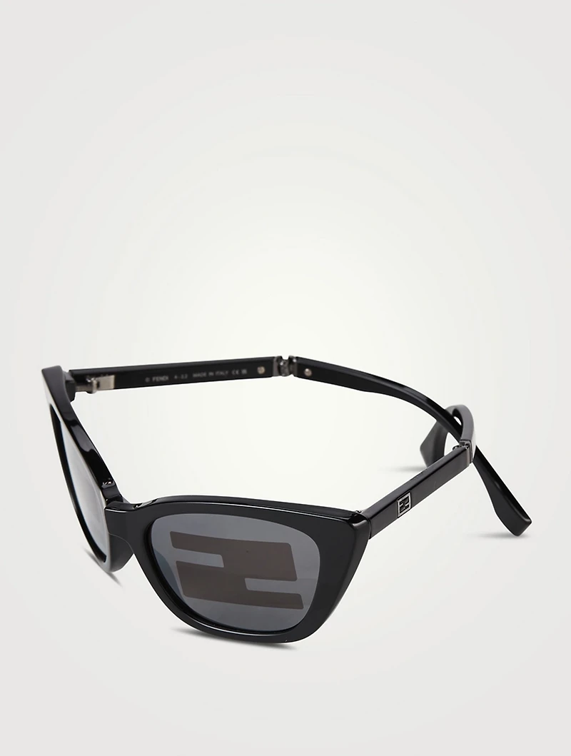 Foldable Cat-Eye Sunglasses