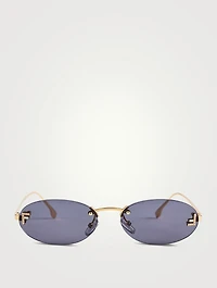 Fendi First Oval Sunglasses