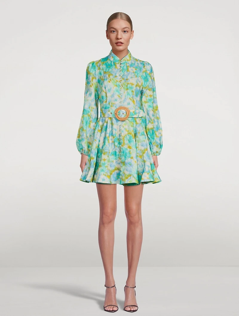 High Tide Mini Dress Floral Print
