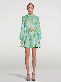 High Tide Mini Dress Floral Print