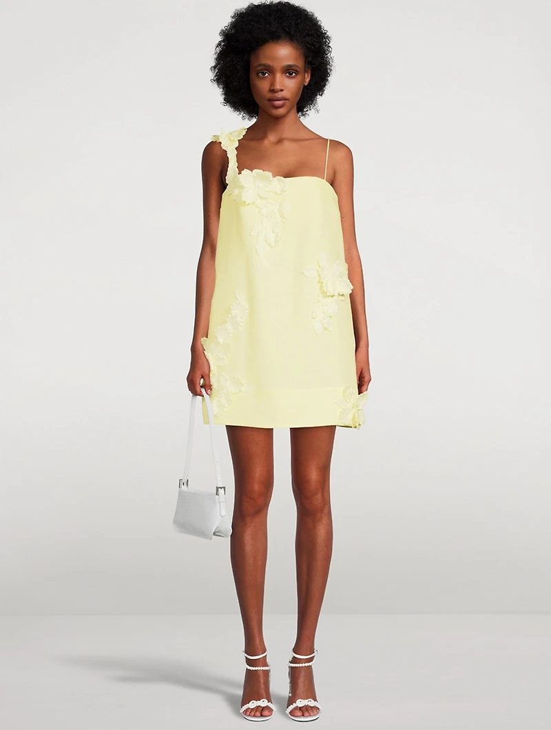 High Tide Lift Off Flower Minidress